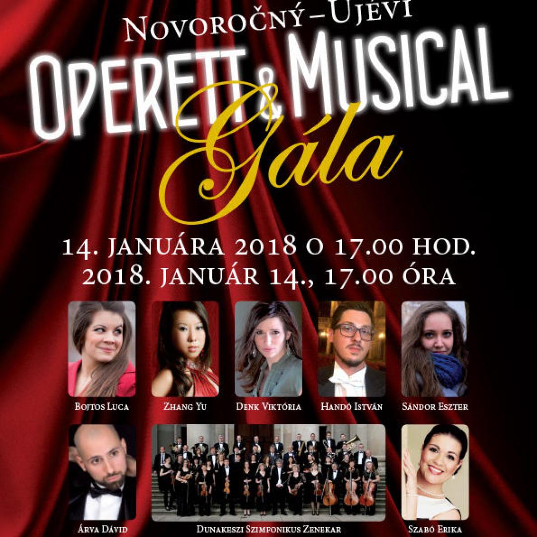 Újévi musical és operett gála 2018