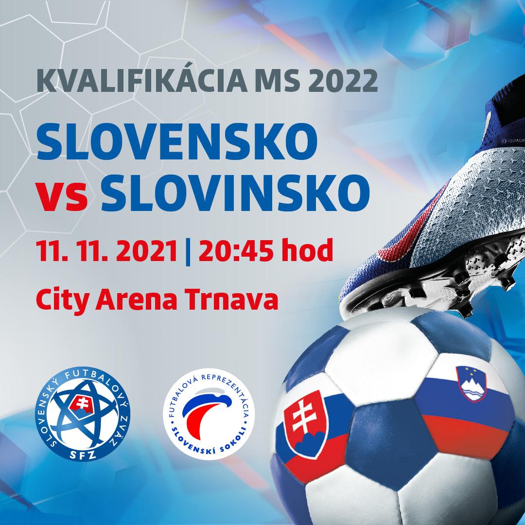 Kvalifikácia MS Katar 2022 Slovensko - Slovinsko