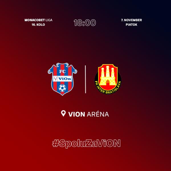 FC ViOn Zlaté Moravce-Vráble - FK Inter Bratislava
