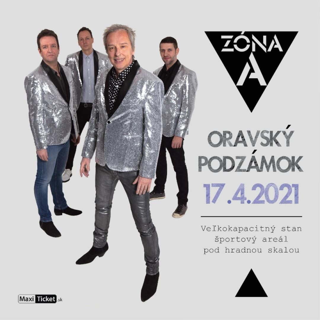 Koncert ZÓNA A / Oravský Podzámok