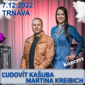 Koncert: Ľudovít Kašuba a Martina Kreibich