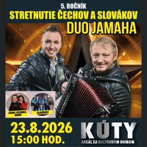 Stretnutie Čechov a Slovákov na Záhorí 2026