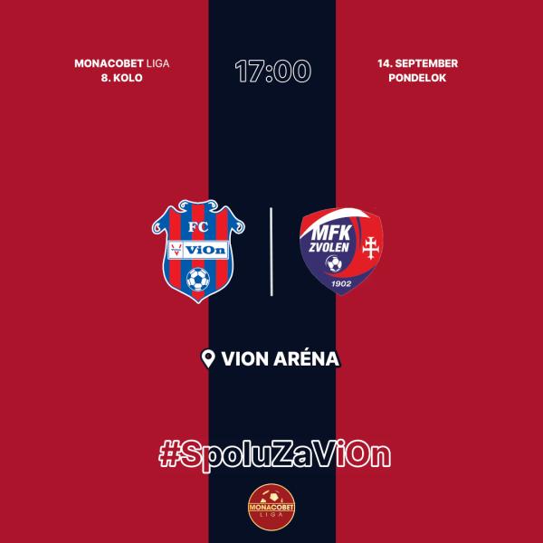 FC ViOn Zlaté Moravce-Vráble - MFK Zvolen
