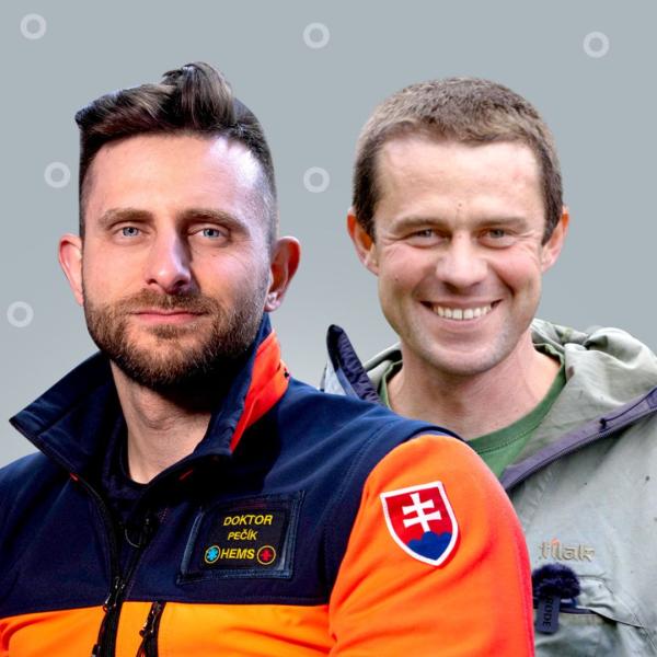 Prieniky s Michalom Pečíkom a Erikom Balážom 