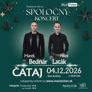 Pavol Laták a Marek Bednár v Čataji 