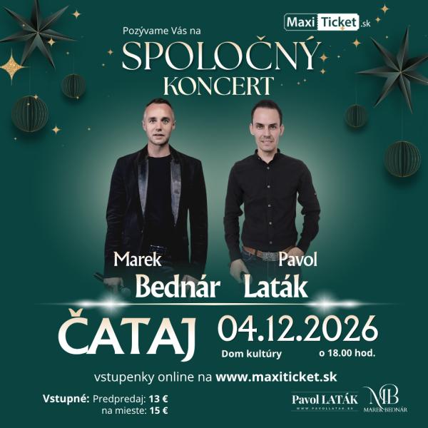 Pavol Laták a Marek Bednár v Čataji 