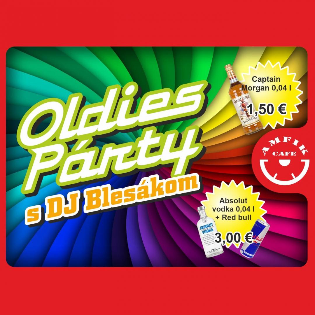 Oldies Párty s DJ Blesák- Amfik Cafe