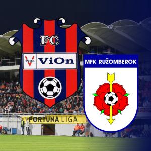 FC ViOn Zlaté Moravce-Vráble - MFK Ružomberok
