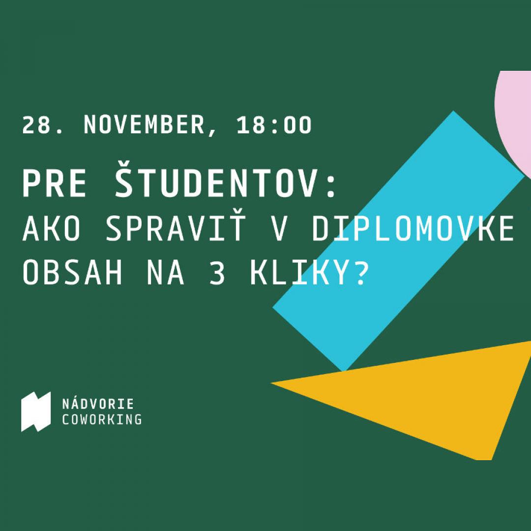 Ako spraviť v diplomovke obsah na 3 kliky?