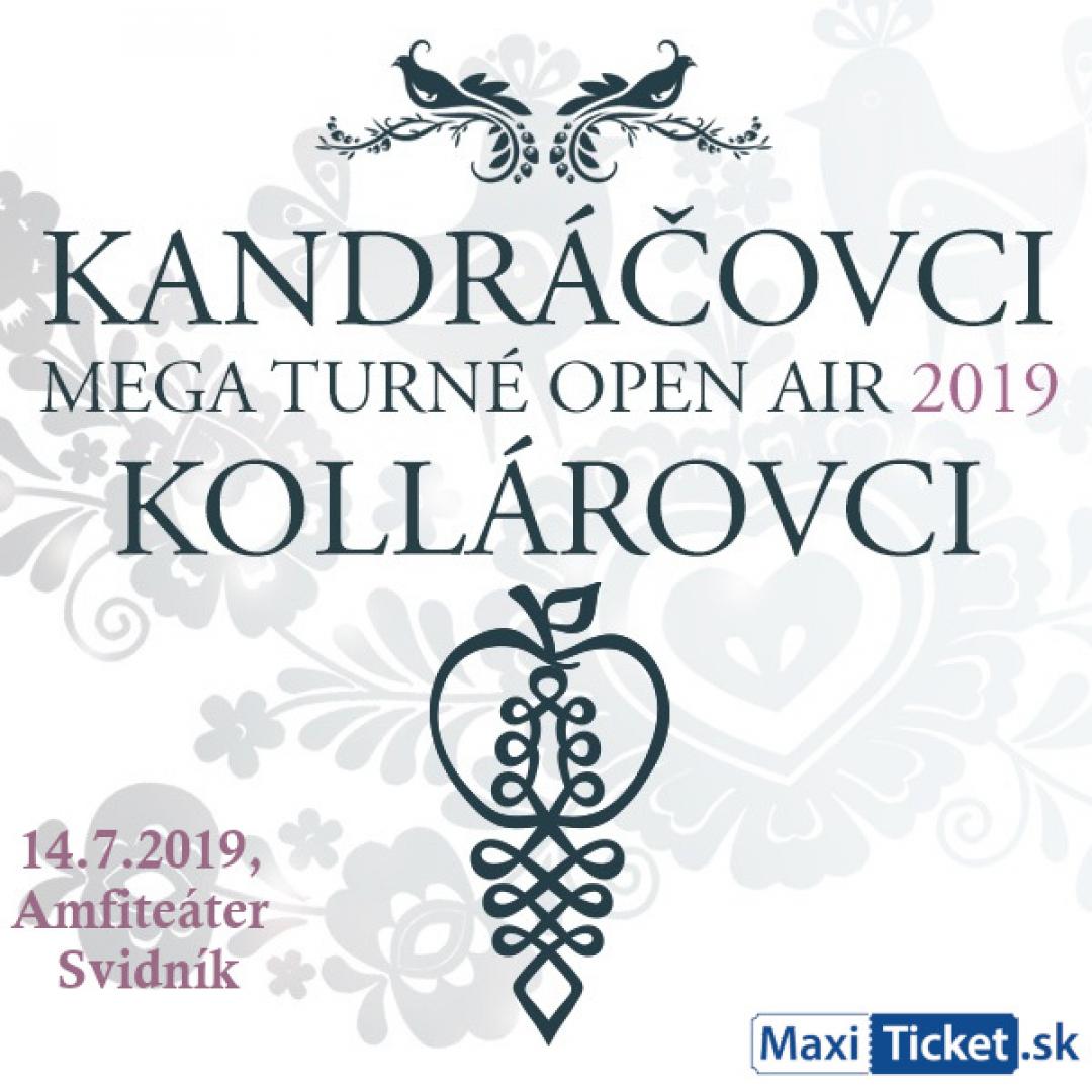 Kandráčovci - Mega turné OPEN AIR 2019, Svidník