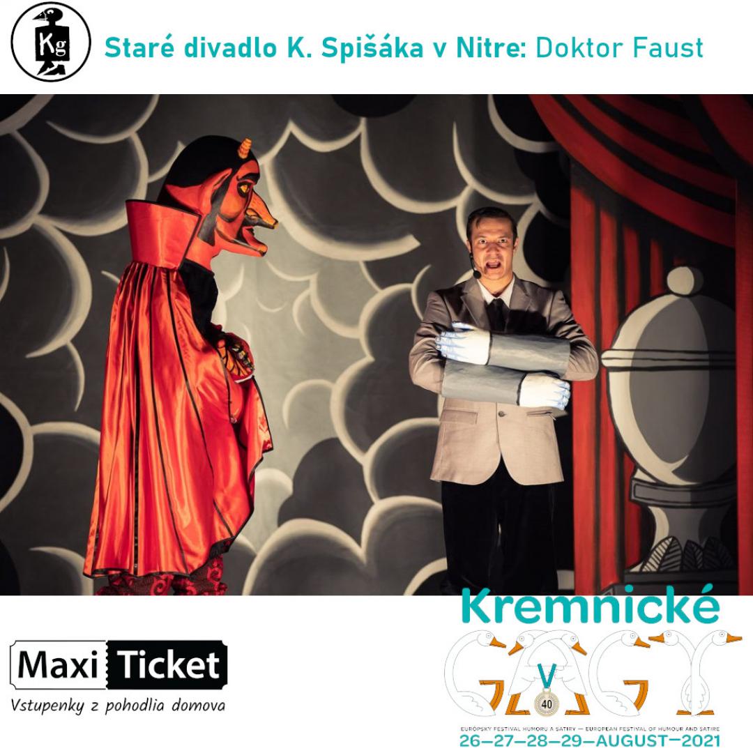 Staré divadlo K. Spišáka v Nitre: Doktor Faust