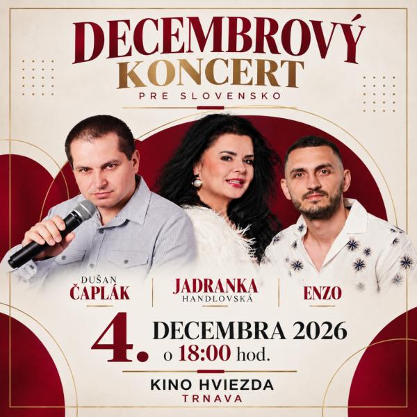 Decembrový koncert pre Slovensko