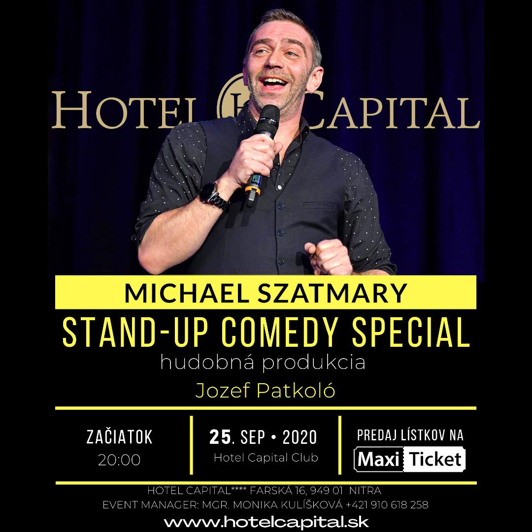 Michael Szatmary Stand-up Comedy a hudobná produkcia Jozef Patkoló