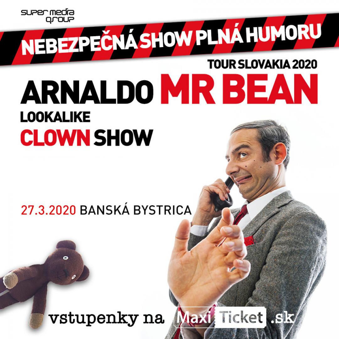 Mr.Bean lookalike clown show Slovensko / Banská Bystrica