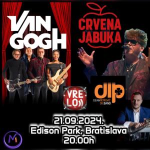 KONCERT CRVENA JABUKA/ VAN GOGH/ DEJAN PETROVIĆ BIG BAND / VRELO MUSIC