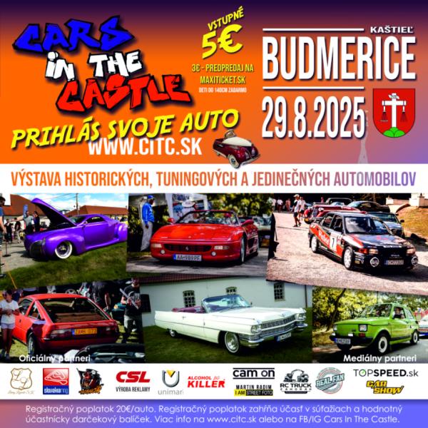 Cars in The Castle – Budmerice #3