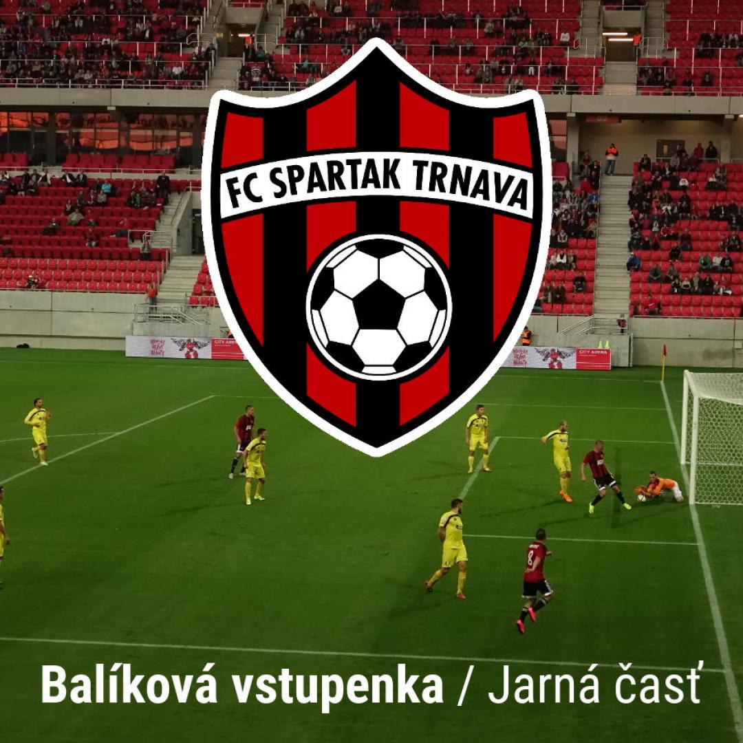 FC Spartak Trnava - jarná časť, balíková vstupenka
