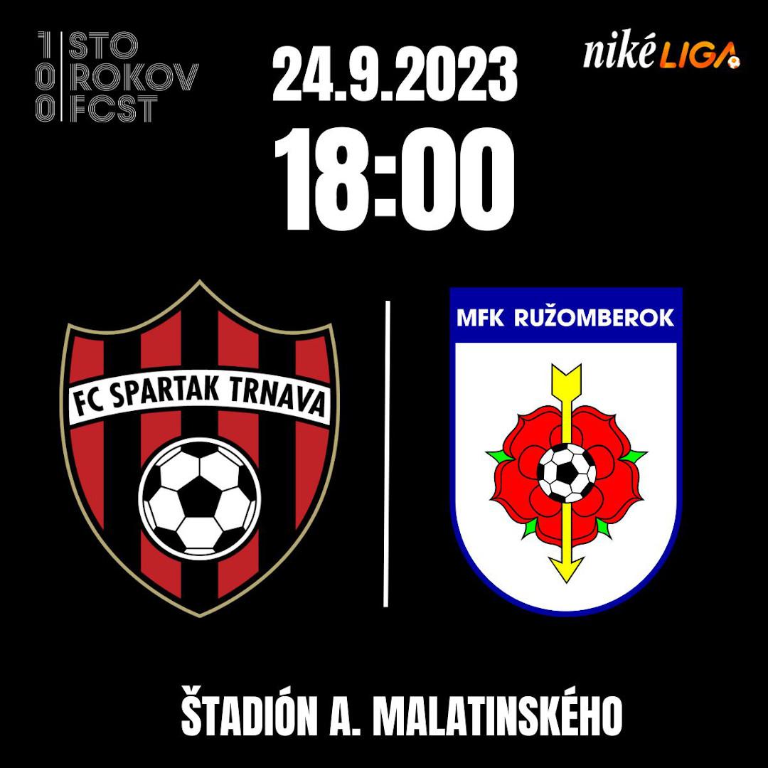 FC Spartak Trnava vs. MFK Ružomberok