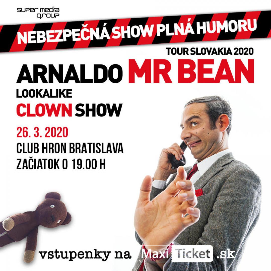 Mr.Bean lookalike clown show Slovensko / Bratislava