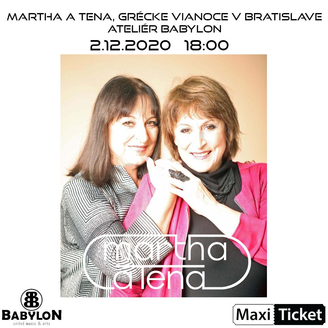 Martha a Tena, Grécke Vianoce v Bratislave, Babylon