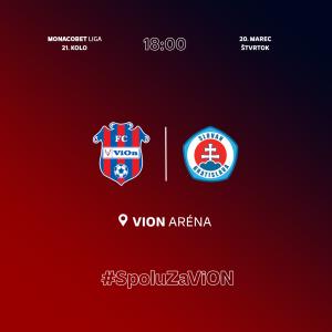 FC ViOn Zlaté Moravce-Vráble - ŠK Slovan Bratislava B