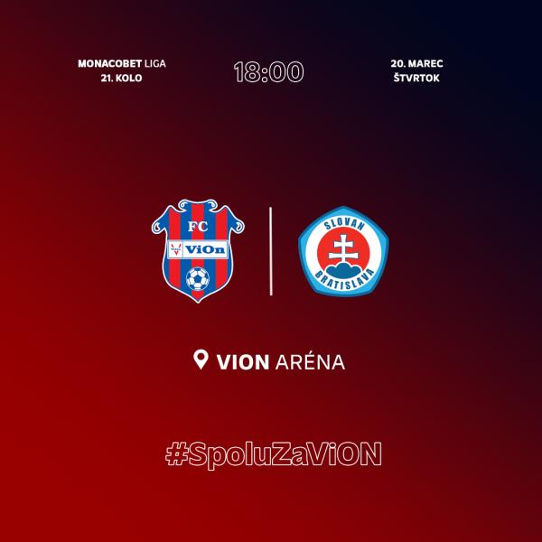 FC ViOn Zlaté Moravce-Vráble - ŠK Slovan Bratislava B