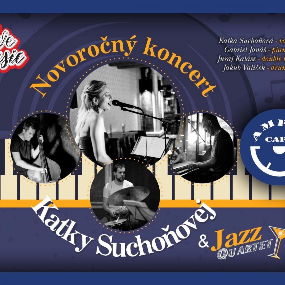Novoročný koncert Katky Suchoňovej & Jazz Quartet / Trnava