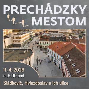 Prechádzky mestom so sprievodcom: Sládkovič, Hviezdoslav a ich ulice