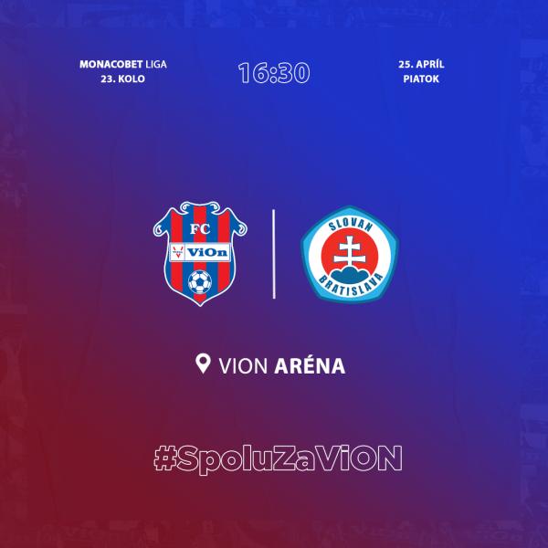 FC ViOn Zlaté Moravce-Vráble - ŠK Slovan Bratislava B