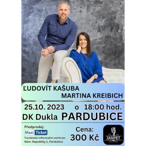 Koncert Ľudovíta Kašubu a Martiny Kreibich