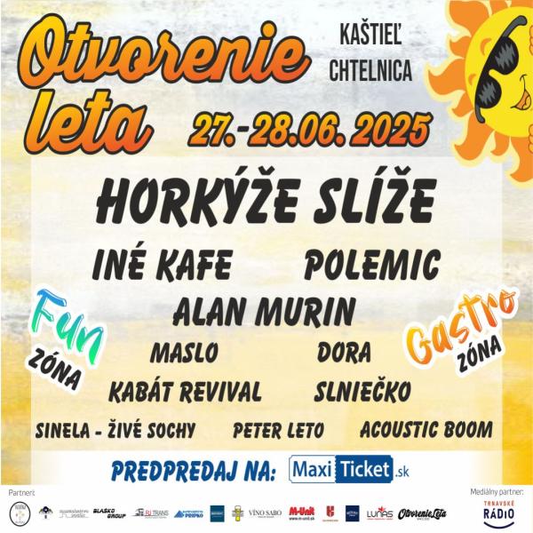 Otvorenie leta v Chtelnici 2025 27. - 28.06.