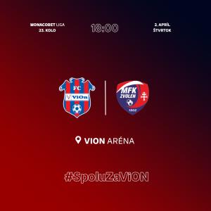 FC ViOn Zlaté Moravce-Vráble - MFK Zvolen