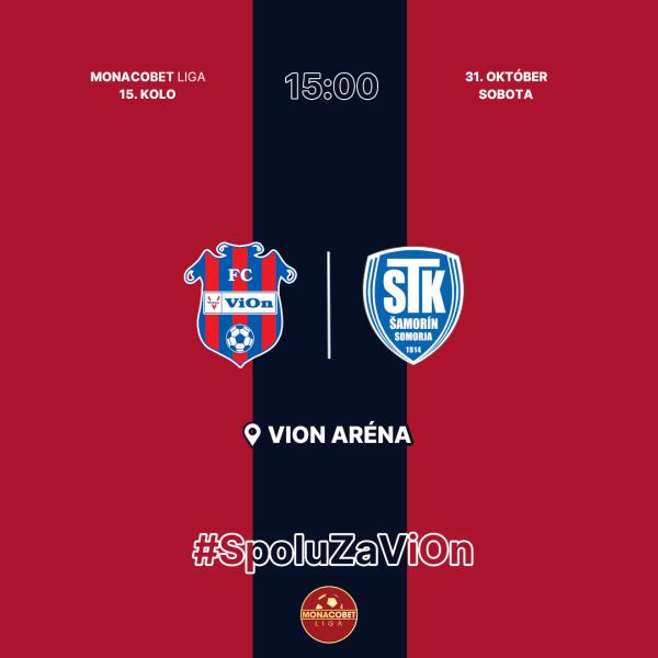 FC ViOn Zlaté Moravce-Vráble - FC ŠTK 1914 Šamorín