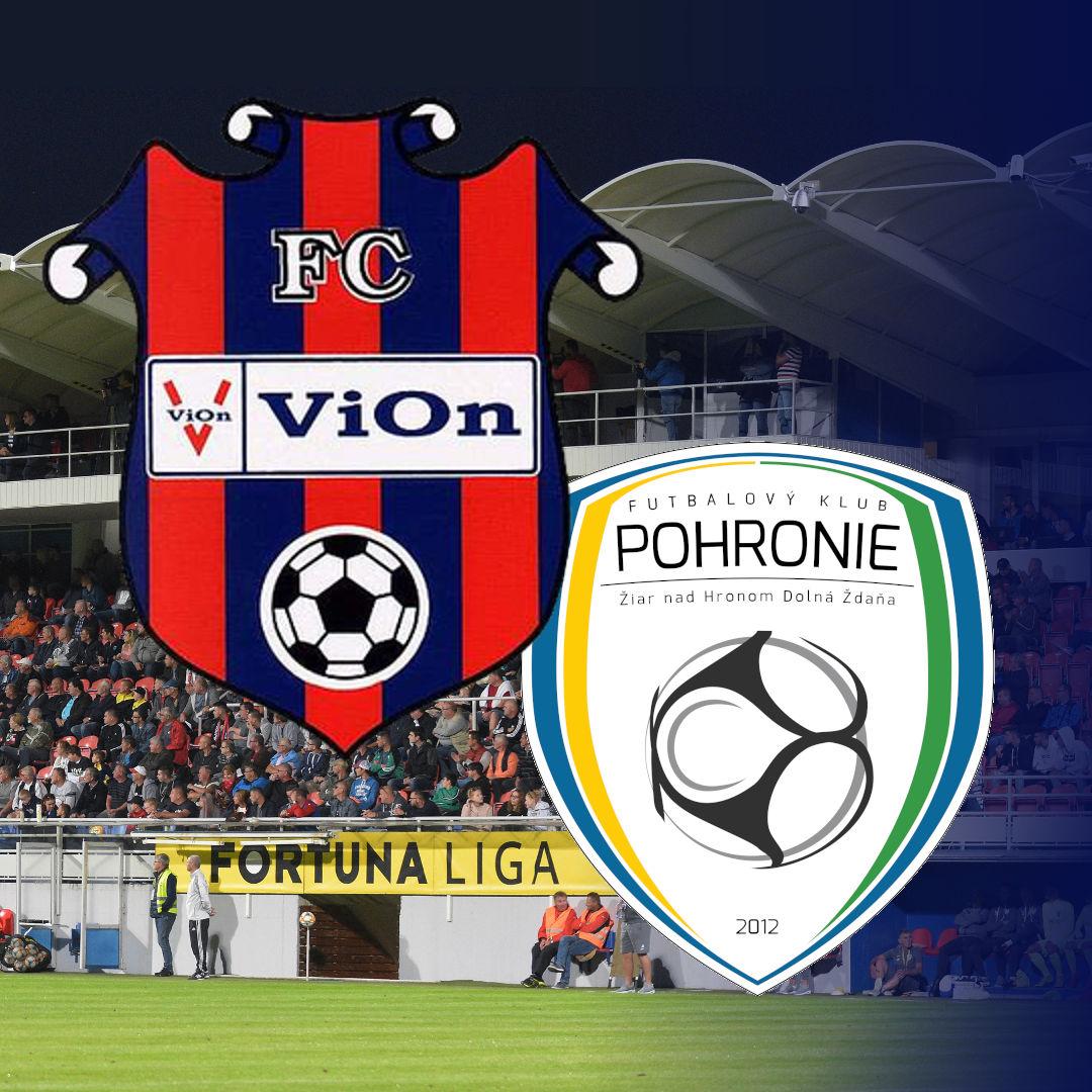 FC ViOn Zlaté Moravce-Vráble - FK Pohronie
