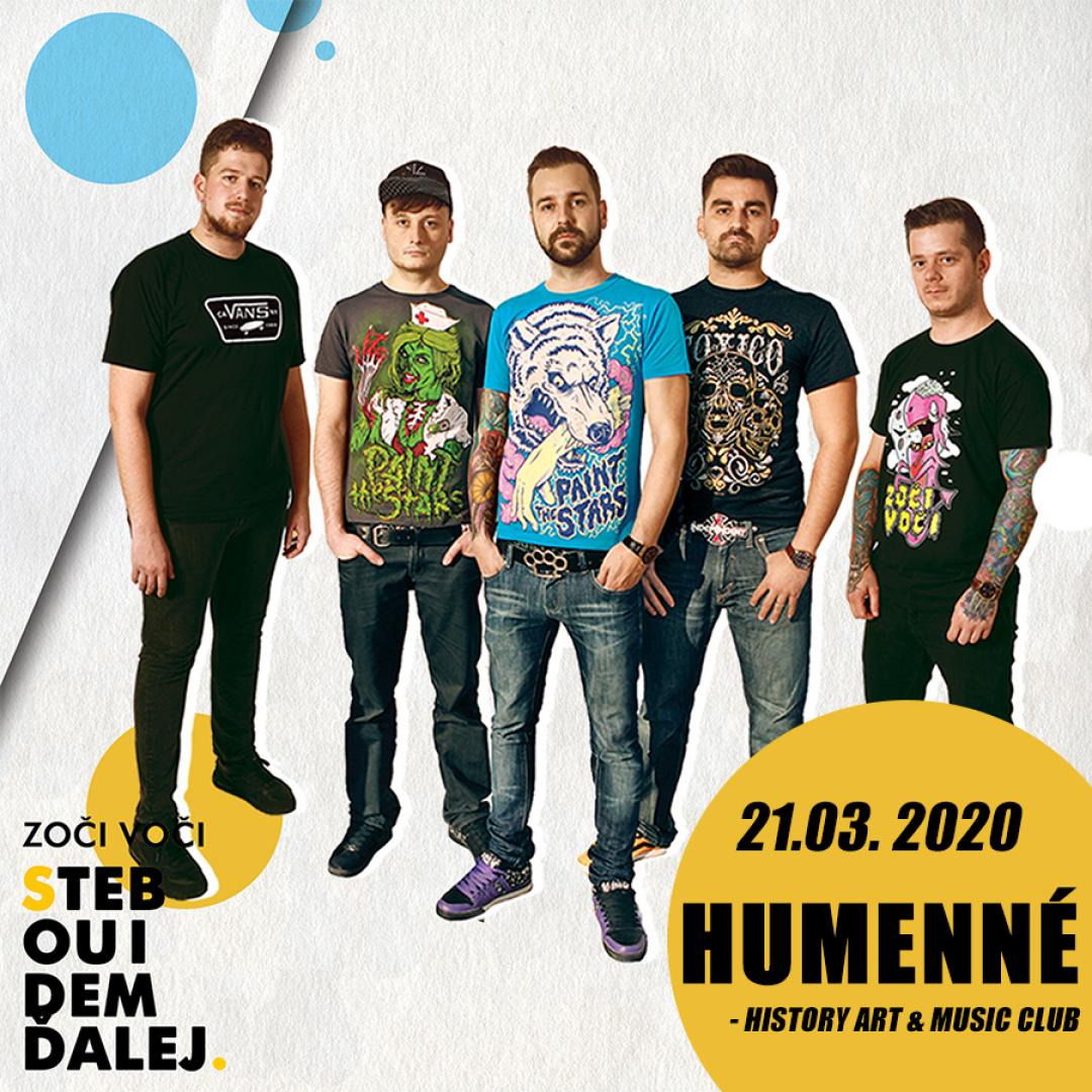 Zoči Voči - S tebou idem ďalej tour / Humenné