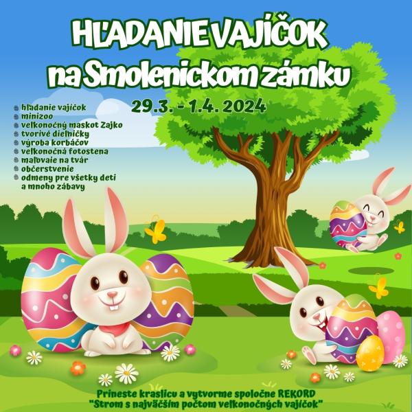 Hľadanie vajíčok na Smolenickom zámku - Smolenice