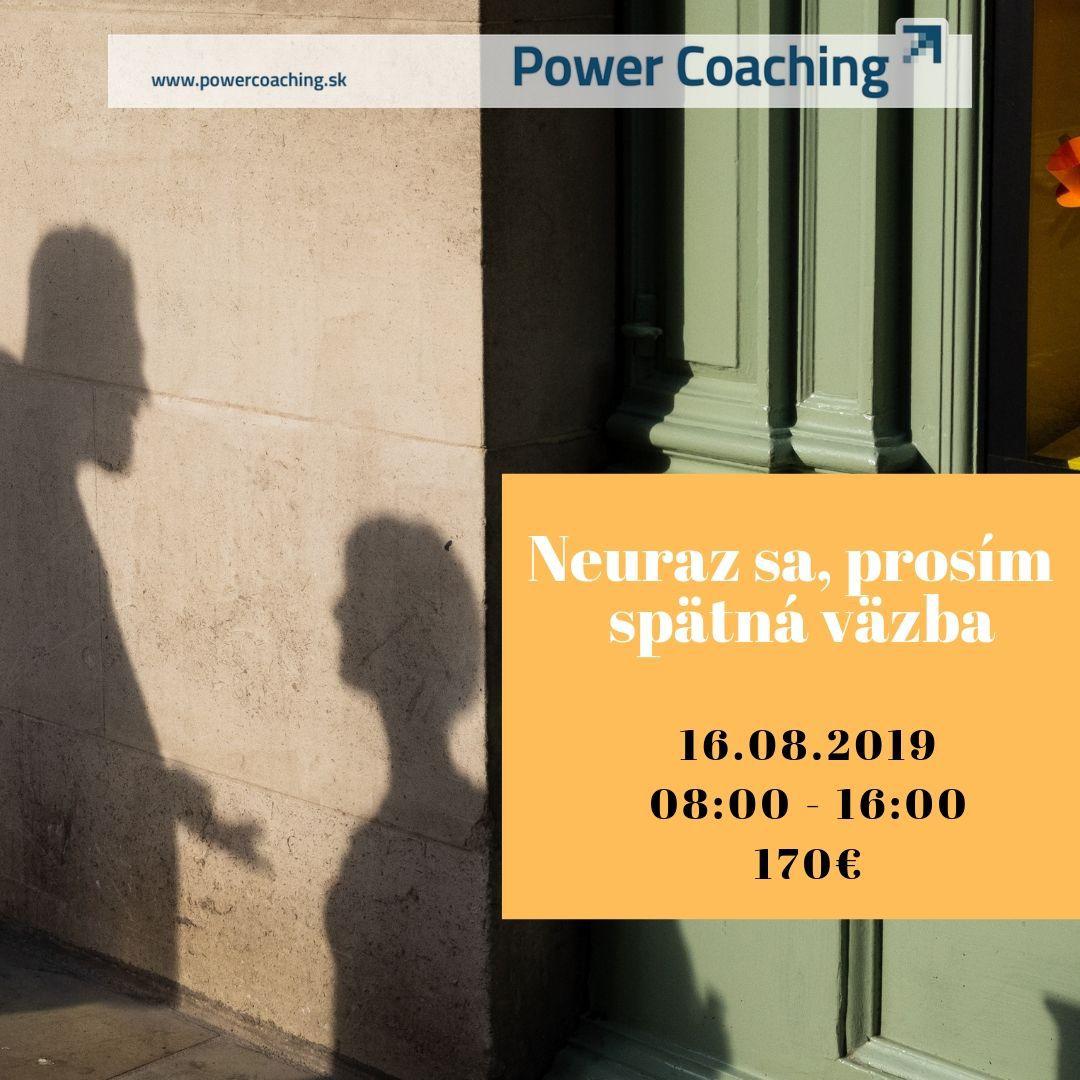 Kurz: Neuraz sa, prosím - spätná väzba