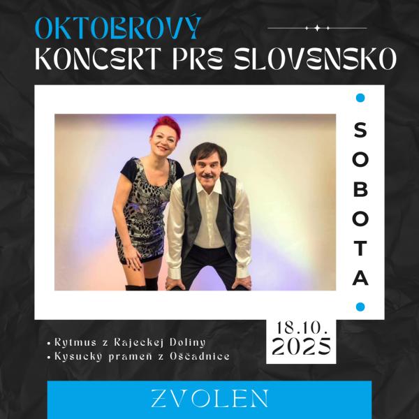 Októbrový koncert pre Slovensko - Zvolen
