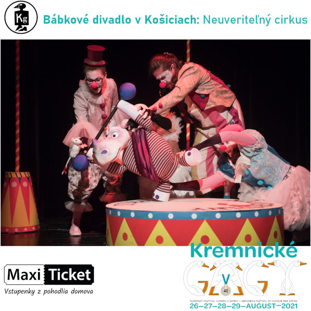 Bábkové divadlo v Košiciach: Neuveriteľný cirkus