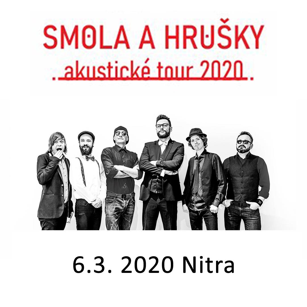 Smola a Hrušky Akustické tour 2020 / Nitra