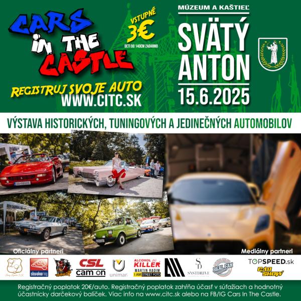 Cars in The Castle – Svätý Anton #1
