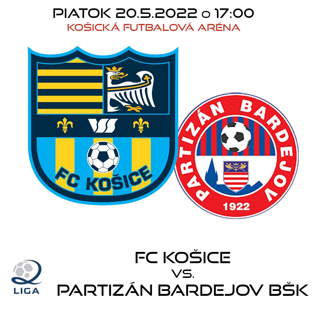 FC Košice vs. Partizán Bardejov BŠK