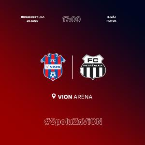 FC ViOn Zlaté Moravce-Vráble - FC Petržalka
