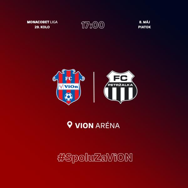 FC ViOn Zlaté Moravce-Vráble - FC Petržalka