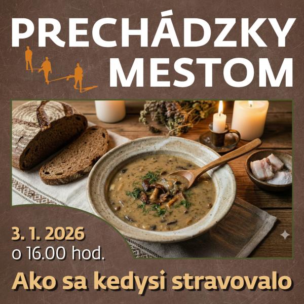 Prechádzky mestom so sprievodcom: Ako sa kedysi stravovalo