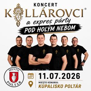 Koncert Kollárovci a Expres párty pod holým nebom