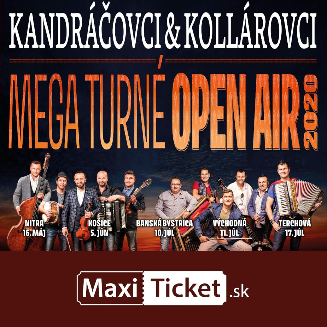 Kandráčovci & Kollárovci - Mega turné OPEN AIR 2020 - Terchová