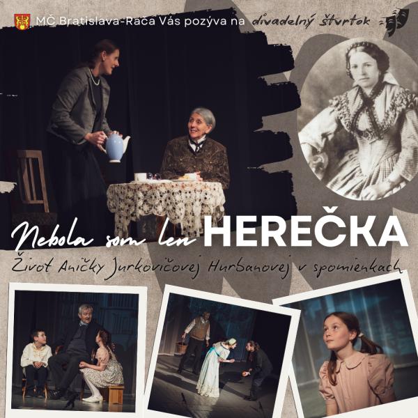 Divadielko galéria: „NEBOLA SOM LEN HEREČKA“ 