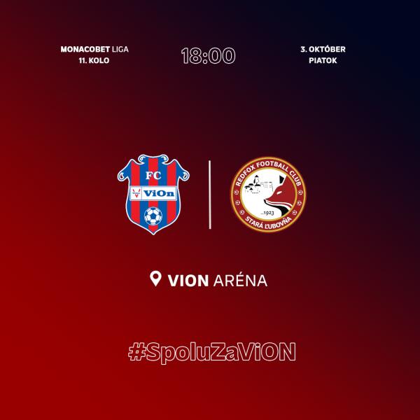 FC ViOn Zlaté Moravce-Vráble - Stará Ľubovňa Redfox FC