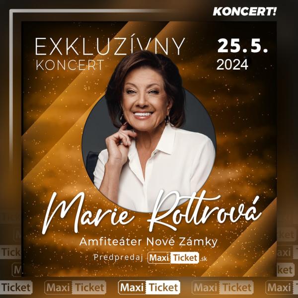 Exkluzívny koncert Marie Rottrová